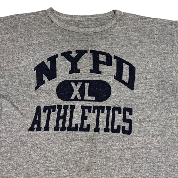 Vintage 80s Champion New York Police‎ NYPD Athletics Single Stitch Men's Large - Picture 2 of 11